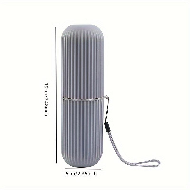 Portable Travel Toothbrush Storage Container Box Gargle Cup Toothpaste Holder