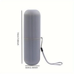 Portable Travel Toothbrush Storage Container Box Gargle Cup Toothpaste Holder