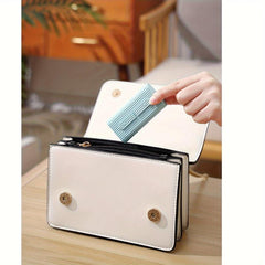 Dental Floss Picks Dispenser Storage Box Automatic Floss Pick Dispenser