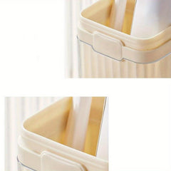 Cartoon Travel Toothbrush Storage Container Box Dust Cover