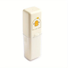 Cartoon Travel Toothbrush Storage Container Box Dust Cover