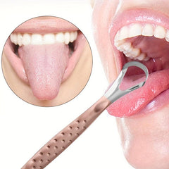 Stainless Steel Tongue Scraper Oral Care Tool