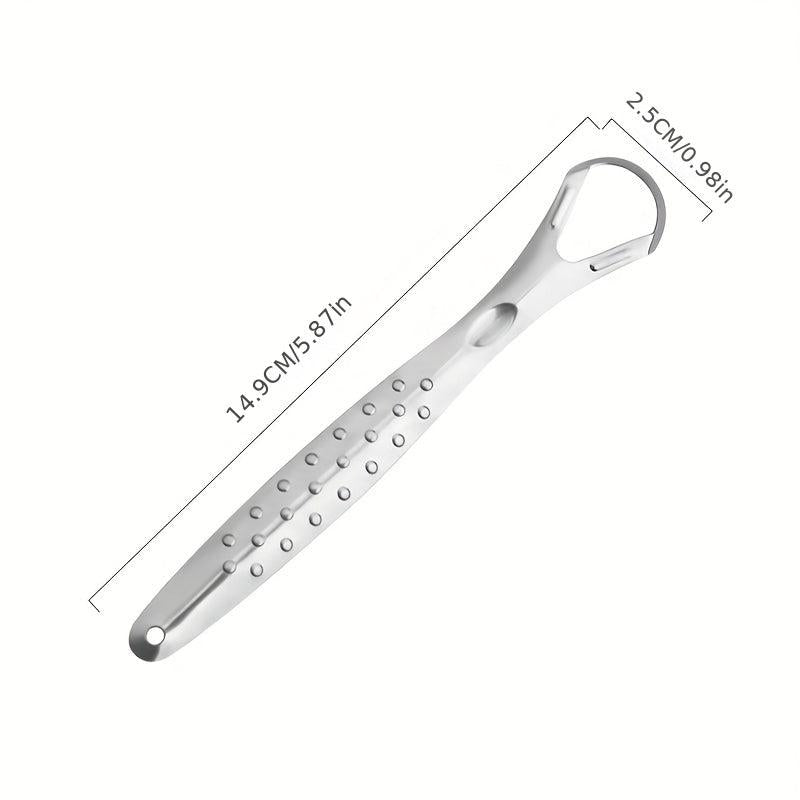 Stainless Steel Tongue Scraper Oral Care Tool