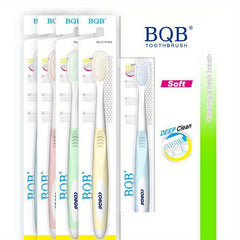 12pcs Family Soft Manual Toothbrushes Deep Cleaning Oral Care Home