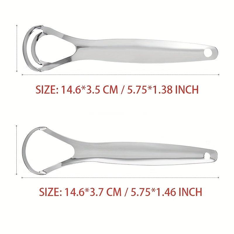 5pcs Stainless Steel Tongue Scraper for Oral Care
