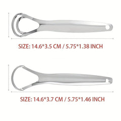 5pcs Stainless Steel Tongue Scraper for Oral Care