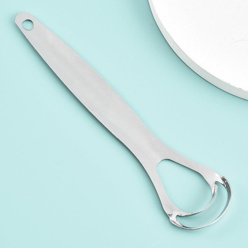 5pcs Stainless Steel Tongue Scraper for Oral Care