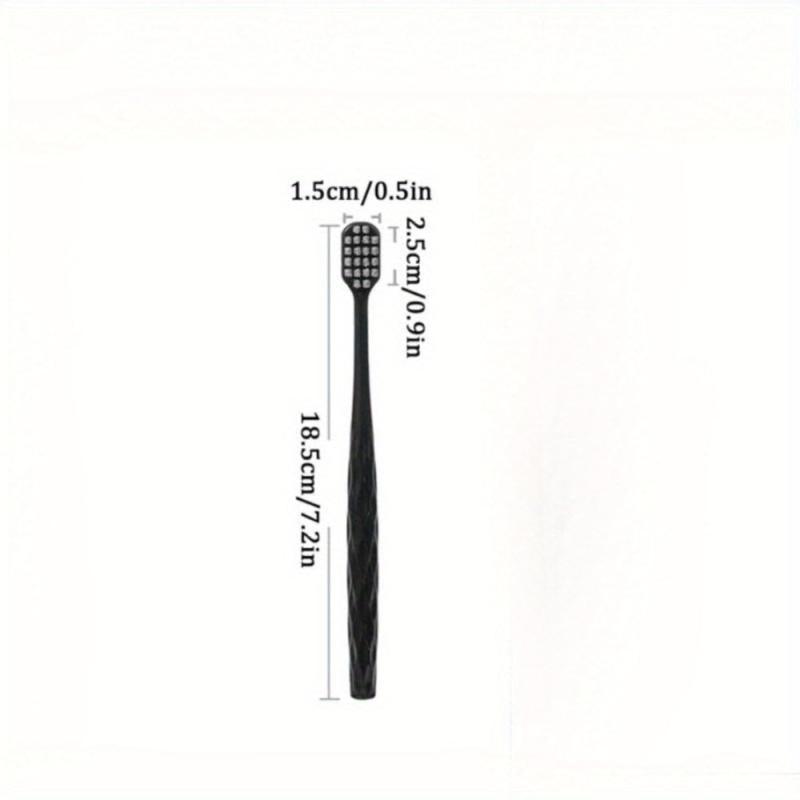 4 Pcs Soft Bristle ToothBrush Rounded Brush Adults
