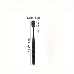 4 Pcs Soft Bristle ToothBrush Rounded Brush Adults