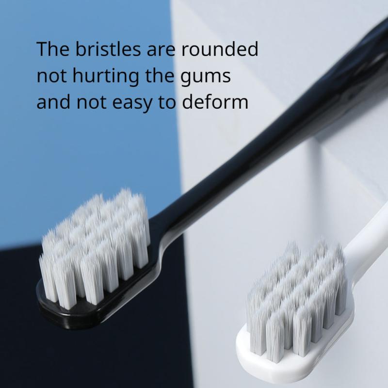 4 Pcs Soft Bristle ToothBrush Rounded Brush Adults