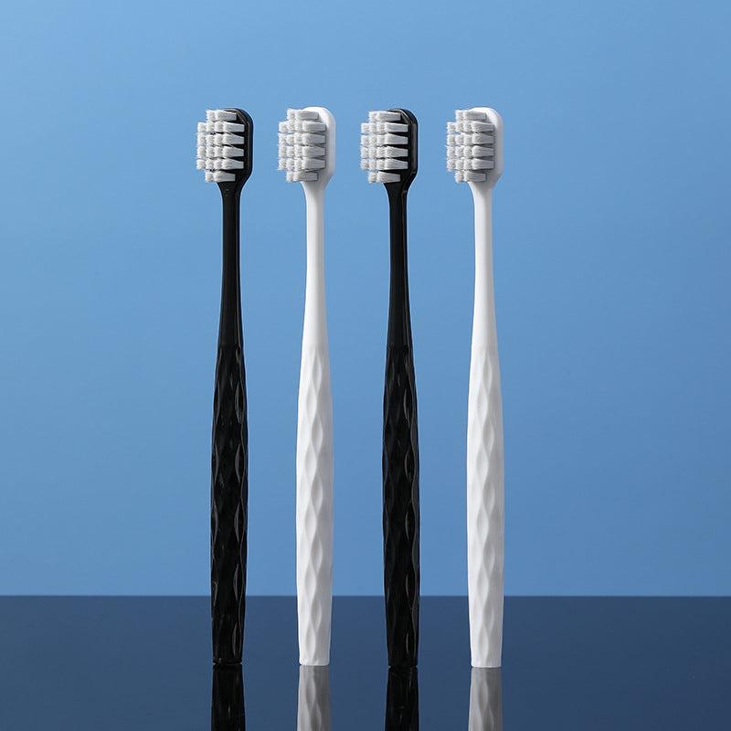 4 Pcs Soft Bristle ToothBrush Rounded Brush Adults