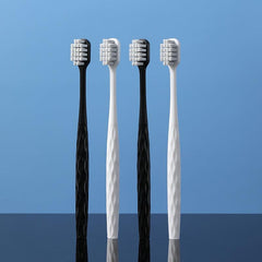 4 Pcs Soft Bristle ToothBrush Rounded Brush Adults