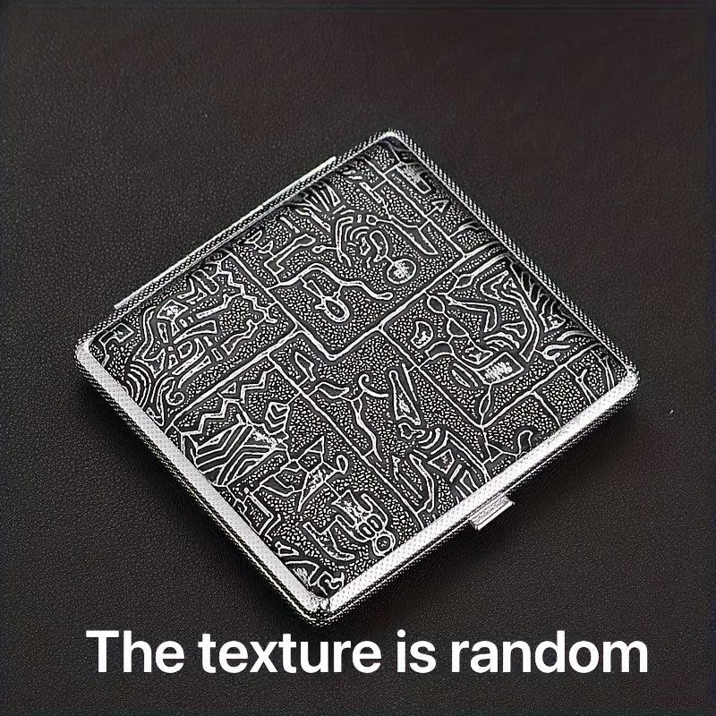 Engraved Metal Cigarette Box - Men's Holiday Gift
