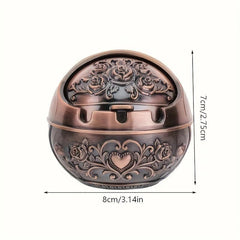 Windproof Ashtray with Lid Household Decorative Ashtray