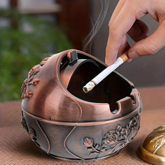 Windproof Ashtray with Lid Household Decorative Ashtray