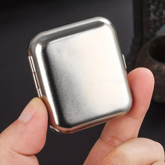 Portable Mini Stainless Steel Ashtray Compact Size
