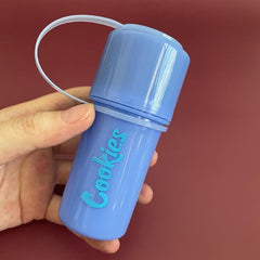 3 IN 1 Grinder Storage System Smell Proof Travel Ready Tether Strap Lightweight