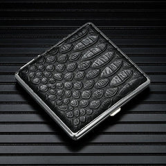 1pc Leather Storage Case Portable Holder Box Household Gadget