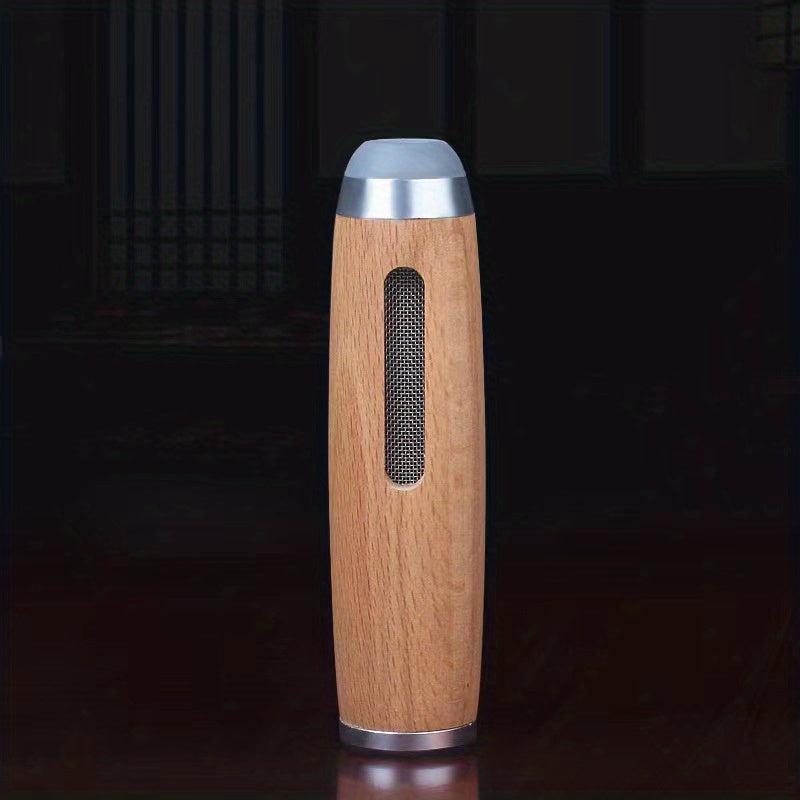 Wooden Car Ashtray Non Dropping Ashtray Portable Car Smoking