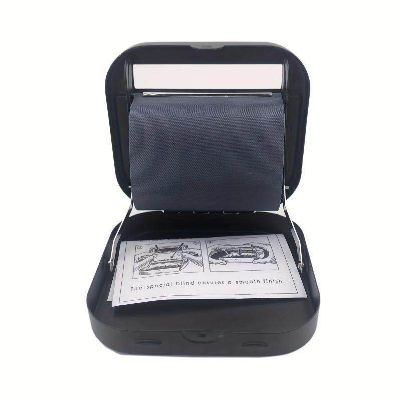 1pc Manual Metal Cigarette Rolling Box