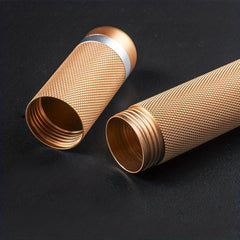Portable Aluminum Cigar Tube to Keep Cigars Fresh