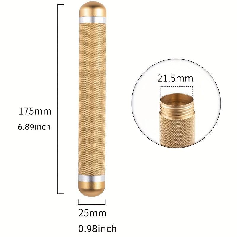 Portable Aluminum Cigar Tube to Keep Cigars Fresh