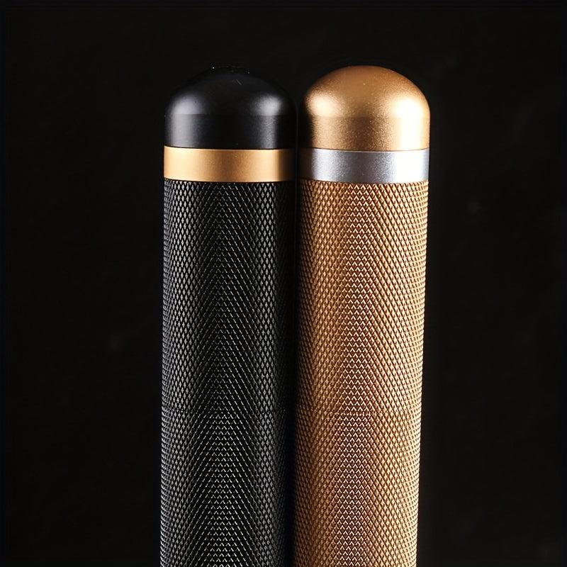 Portable Aluminum Cigar Tube to Keep Cigars Fresh