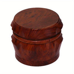 Four layer Walnut Wood Resin Drum Metal Diamond Tooth Grinder