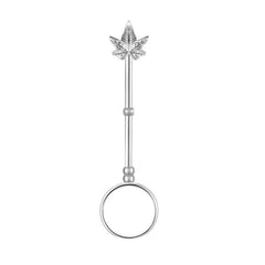 Maple Leaf Smoking Finger Ring Tobacco Holder