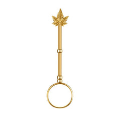 Maple Leaf Smoking Finger Ring Tobacco Holder