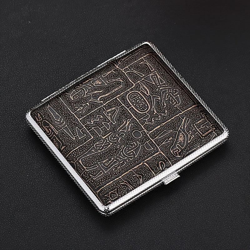 Leather Storage Case Holds 20 Pieces Portable Holder