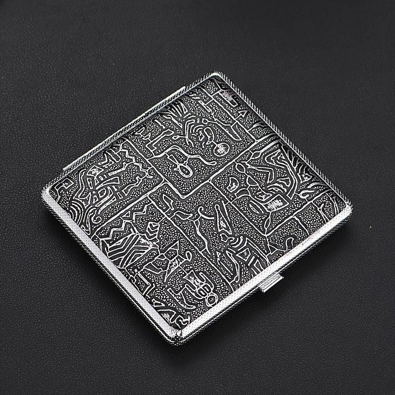 Leather Storage Case Holds 20 Pieces Portable Holder