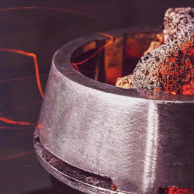 Metal Charcoal Stove Anti Scalding Windshield Heat Management System