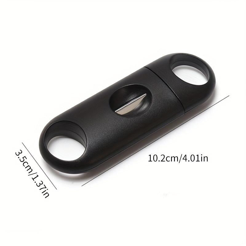 Stainless Steel Cigar Cutter 22mm Guillotine with Accessories