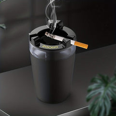 Car Ashtray Anti flying Ash Funnel With Cover Windproof Ashtray Office Home Gift