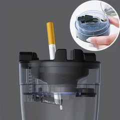 Car Ashtray Anti flying Ash Funnel With Cover Windproof Ashtray Office Home Gift