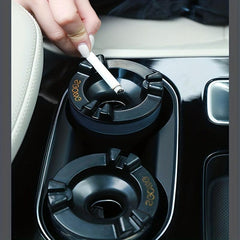 Car Ashtray Anti flying Ash Funnel With Cover Windproof Ashtray Office Home Gift