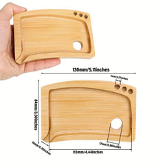 Bamboo Rolling Tray Multifunctional Serving Tray Household Gadgets