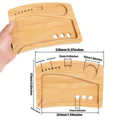 Bamboo Rolling Tray Multifunctional Serving Tray Household Gadgets