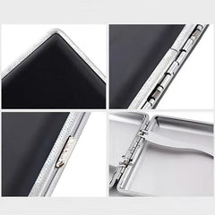 Leather 20 Cigarettes Storage Box Portable Cigarette Holder