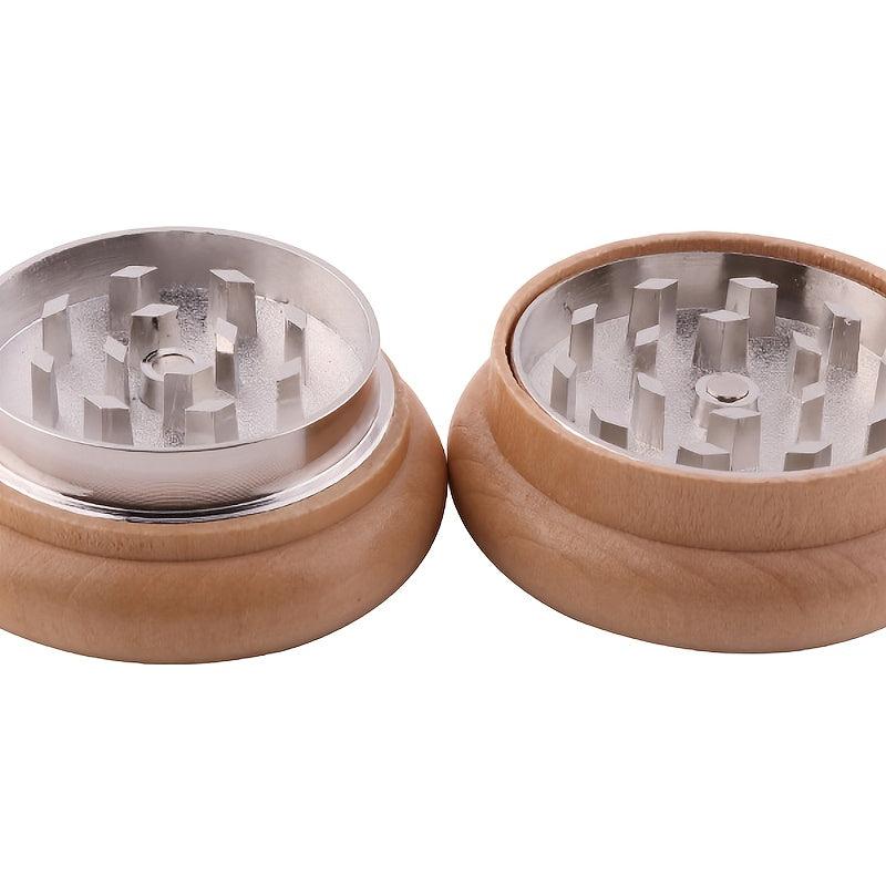 Stylish Wooden Smoke Grinder for Superior Grinding