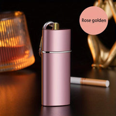 Portable Women's Ashtray Pendant Key Chain