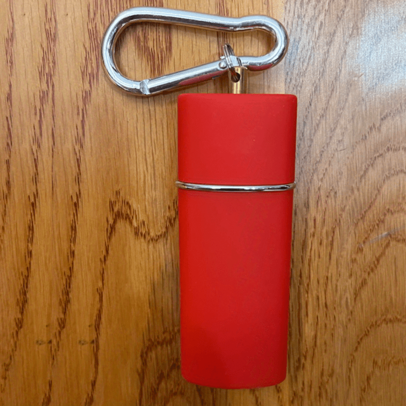 Portable Women's Ashtray Pendant Key Chain