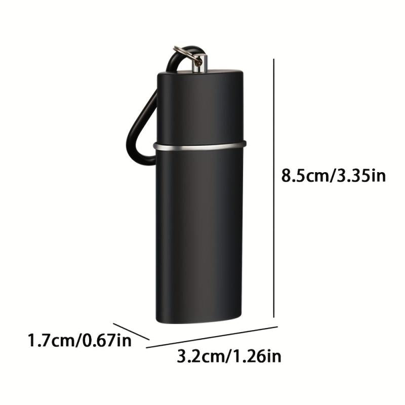 Portable Women's Ashtray Pendant Key Chain