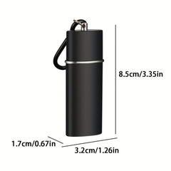 Portable Women's Ashtray Pendant Key Chain