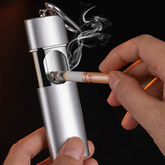Portable Women's Ashtray Pendant Key Chain
