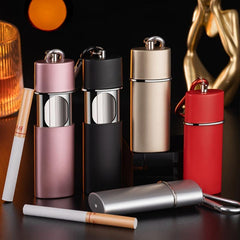 Portable Women's Ashtray Pendant Key Chain
