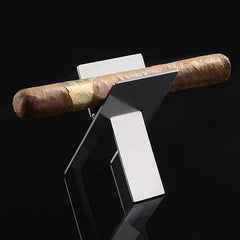 Stainless Steel Foldable Cigar Holder Display Stand Rack