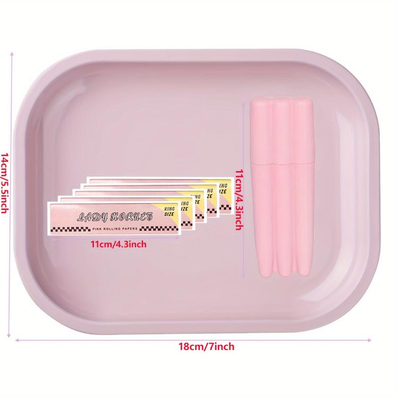 Portable Rolling Kit with Rolling Tray and Cone Storage Tube