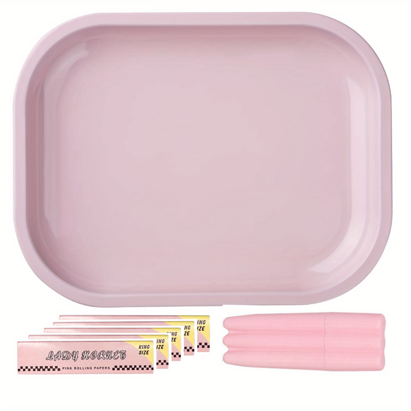 Portable Rolling Kit with Rolling Tray and Cone Storage Tube